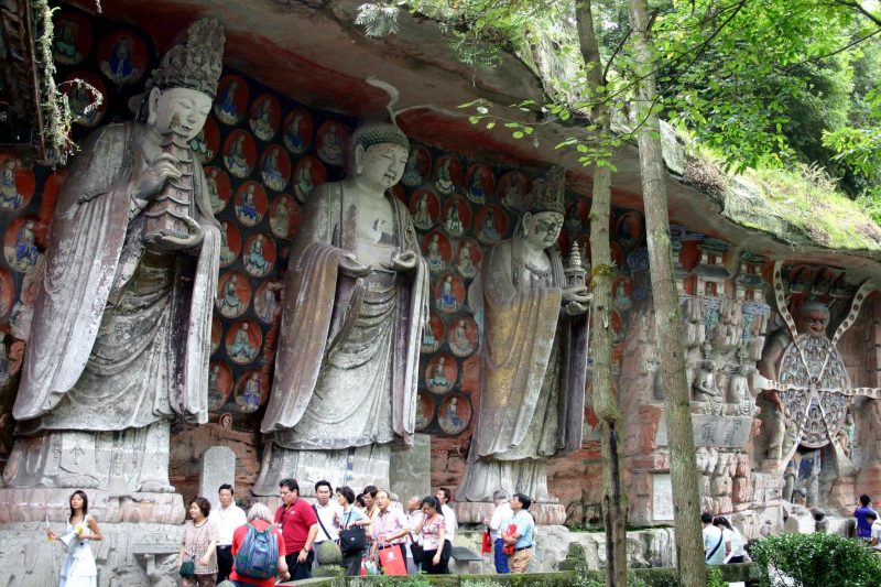 esculturas rupestres Dazu